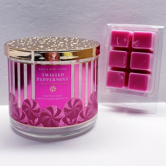 TWISTED PEPPERMINT -Bath & Body Works Candle Wax Melts- $8 per pack - Picture 7 of 9